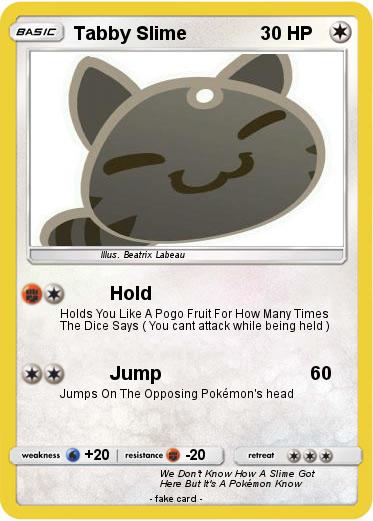 Pokemon Tabby Slime