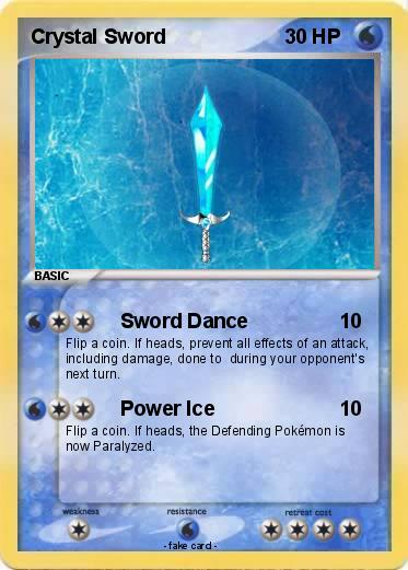 Pokemon Crystal Sword