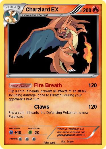 Pokemon Charziard EX