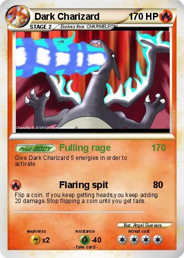 Pokemon Dark Charizard