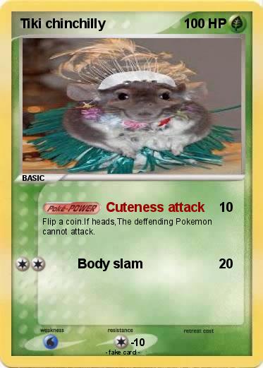 Pokemon Tiki chinchilly