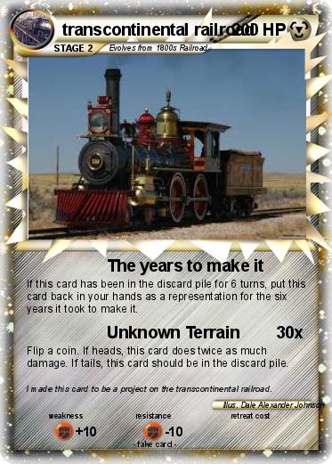 Pokemon transcontinental railroad