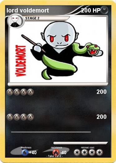 Pokemon lord voldemort