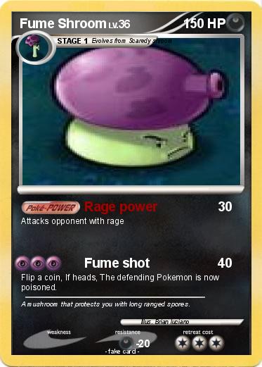 Pokemon Fume Shroom