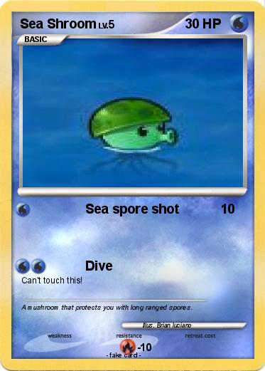Pokemon Sea Shroom