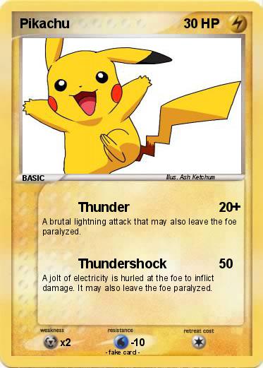 Pokemon Pikachu
