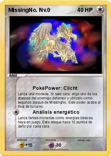 Pokemon MissingNo. Nv.0