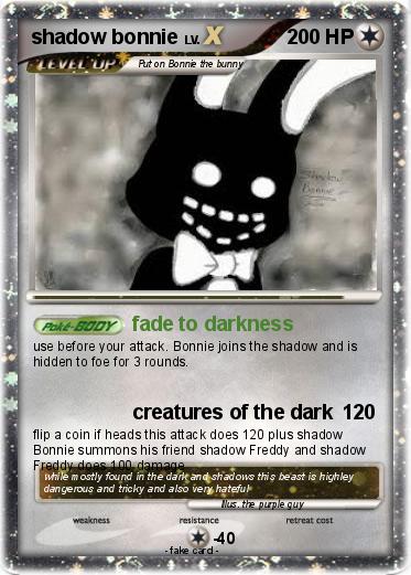 Pokemon shadow bonnie
