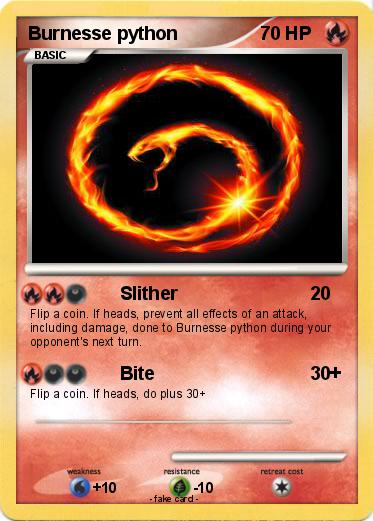 Pokemon Burnesse python