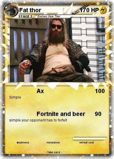 Pokemon Fat thor