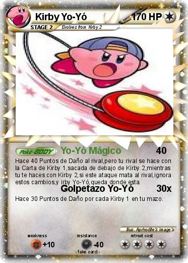 Pokemon Kirby Yo-Yó