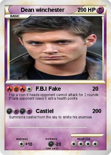 Pokemon Dean winchester