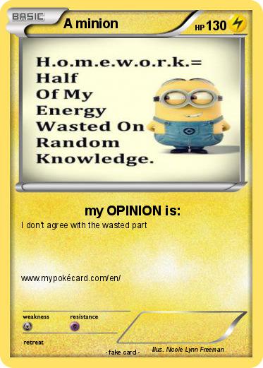 Pokemon A minion