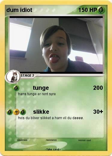 Pokemon dum idiot