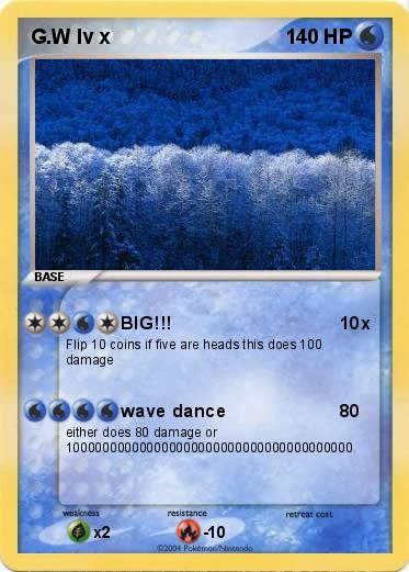 Pokemon G.W lv x