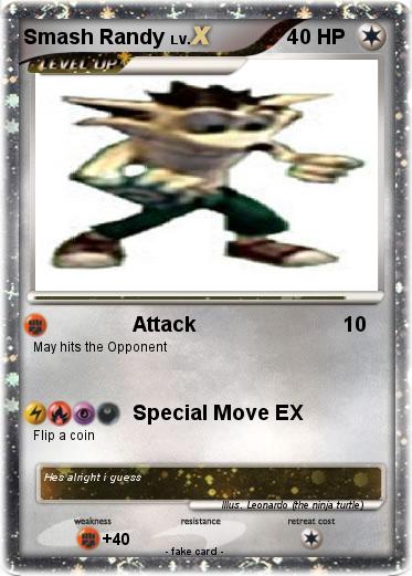 Pokemon Smash Randy