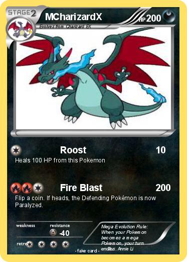 Pokemon MCharizardX