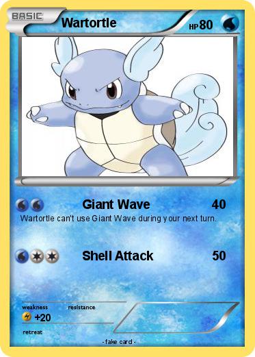Pokemon Wartortle