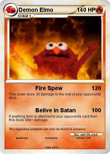 Pokemon Demon Elmo