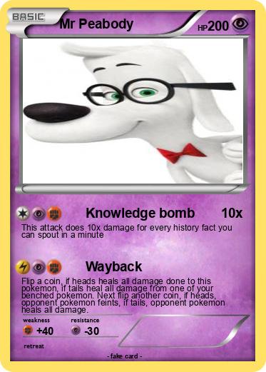 Pokemon Mr Peabody