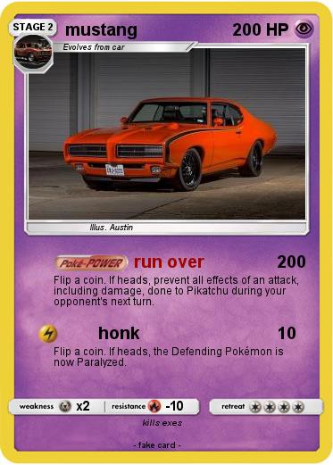Pokemon mustang