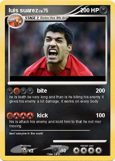 Pokemon luis suarez