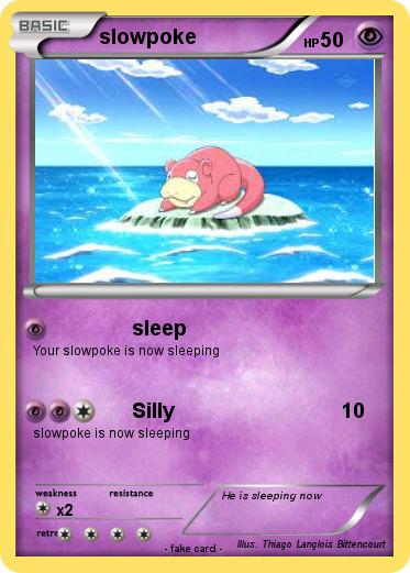 Pokemon slowpoke