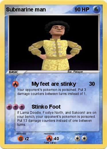 Pokemon Submarine man