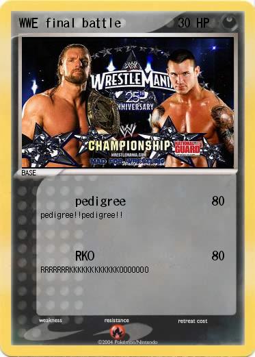 Pokemon WWE final battle