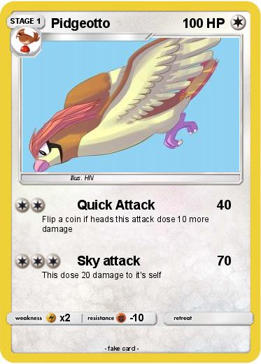 Pokemon Pidgeotto