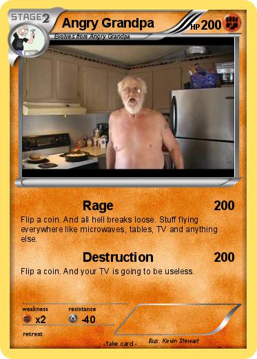 Pokemon Angry Grandpa