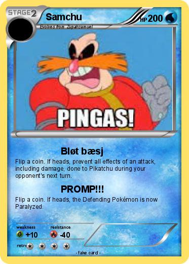 Pokemon Samchu