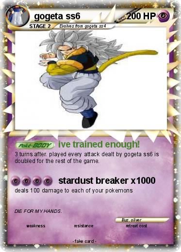 Pokemon gogeta ss6