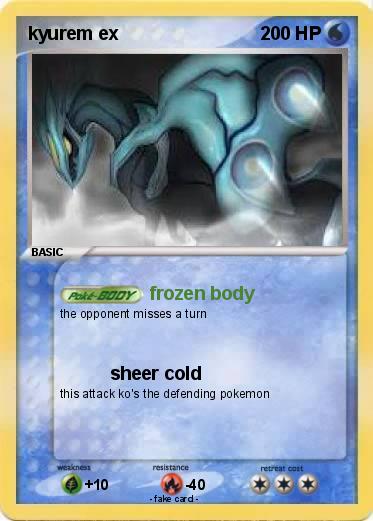 Pokemon kyurem ex