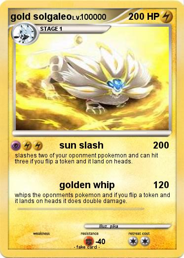 Pokemon gold solgaleo