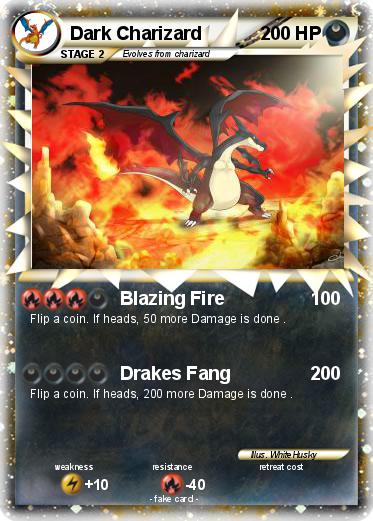 Pokemon Dark Charizard