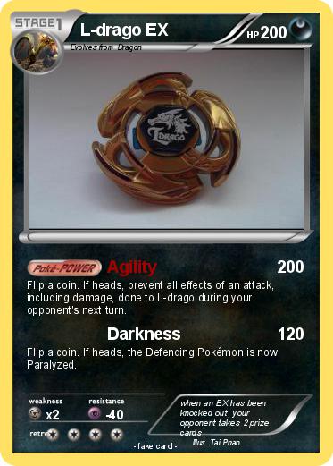 Pokemon L-drago EX
