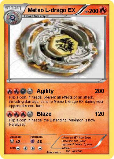 Pokemon Meteo L-drago EX