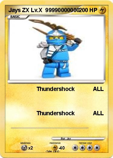 Pokemon Jays ZX Lv.X  99990000000