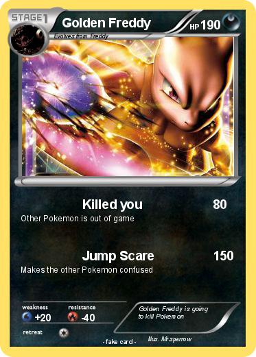 Pokemon Golden Freddy