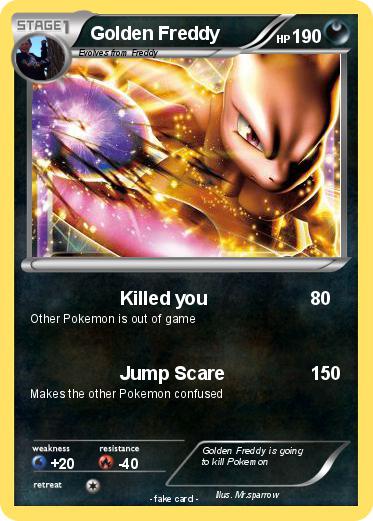 Pokemon Golden Freddy