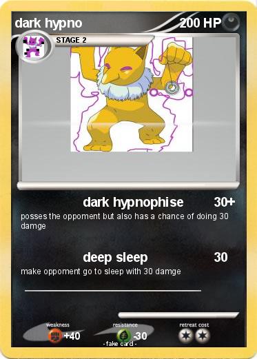 Pokemon dark hypno