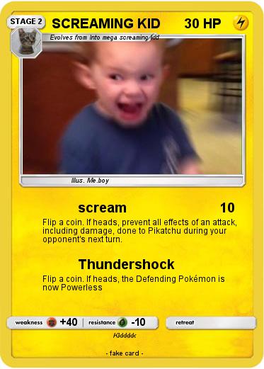 Pokemon SCREAMING KID