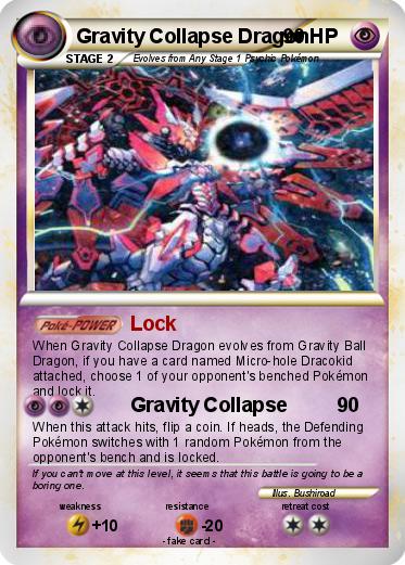 Pokemon Gravity Collapse Dragon