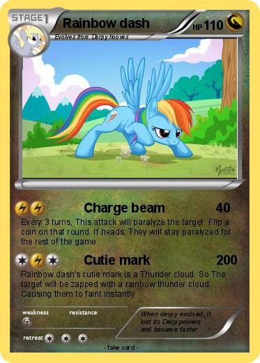 Pokemon Rainbow dash