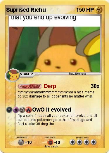 Pokemon Suprised Richu