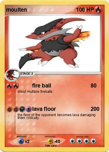 Pokemon moulten