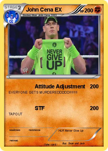 Pokemon John Cena EX