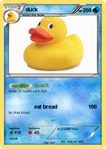 Pokemon duck