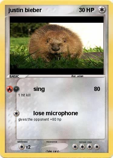Pokemon justin bieber